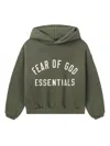 Essentials Fleece Hoodie In Green