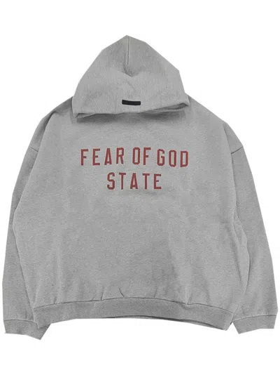 Essentials Fleece Hoodie In Grey