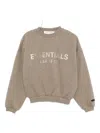 Essentials Fleece Sweatshirt In Brown