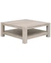 Essentials For Living Adler Square Coffee Table In Gray