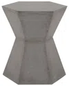 Essentials For Living Bento Accent Table In Grey