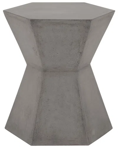 Essentials For Living Bento Accent Table In Grey