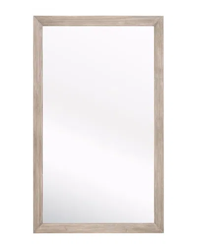 Essentials For Living Bevel Mirror In Brown