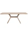 Essentials For Living Bridge Dining Table In Brown