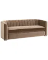 Essentials For Living Bronx 87 Channel Back Sofa In Neutral