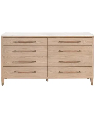 Essentials For Living Cambria 8-drawer Double Dresser In Brown