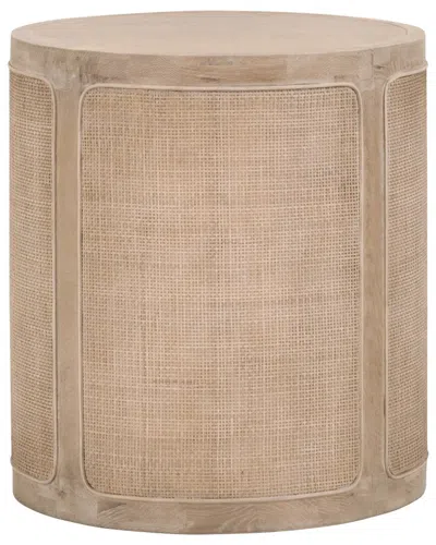 Essentials For Living Cane End Table In Brown