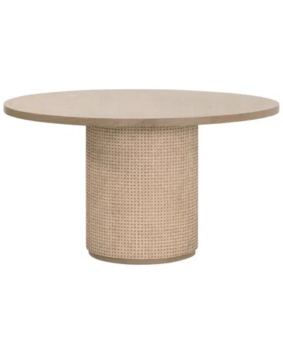 Essentials For Living Cannes 54in Round Dining Table In Neutral