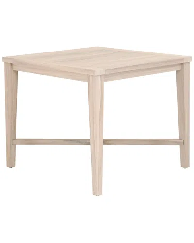 Essentials For Living Carmel Outdoor 42in Square Counter Table In Brown