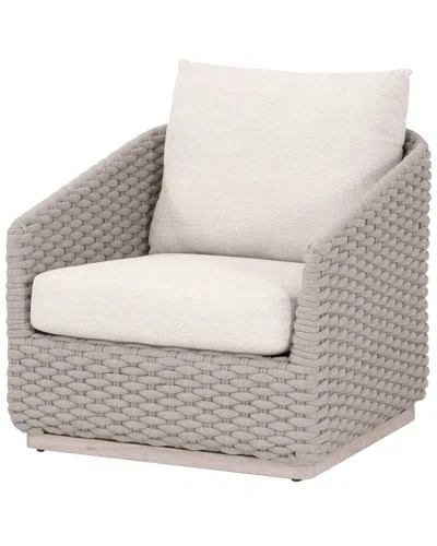 Essentials For Living Caspian Outdoor Sofa Chair In Gray