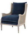 Essentials For Living Churchill Club Chair In Blue