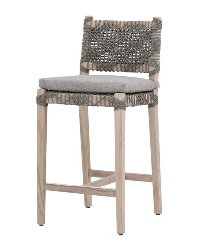 Essentials For Living Costa Outdoor Counter Stool In Neutral