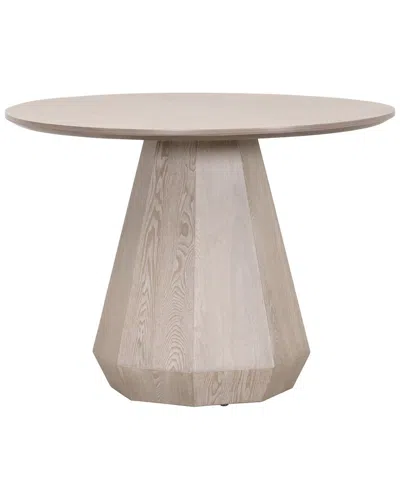 Essentials For Living Coulter 42in Round Dining Table In Neutral