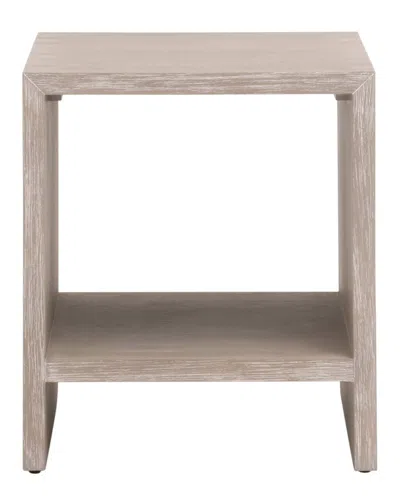 Essentials For Living Dovetail End Table In Neutral