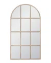 Essentials For Living Grid Arched Mirror In Gold