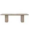Essentials For Living Halloway Extension Dining Table In Brown