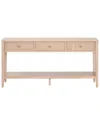 Essentials For Living Highland 3-drawer Console Table In Neutral