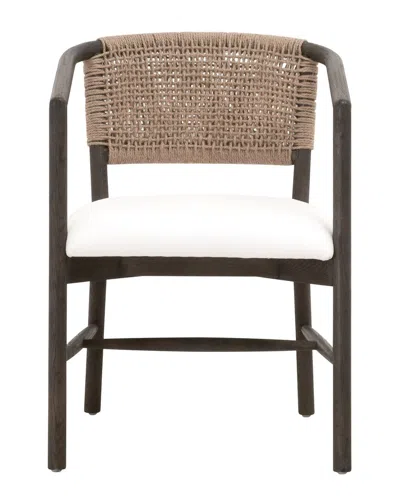 Essentials For Living Juxtaposition Accent Chair In Brown