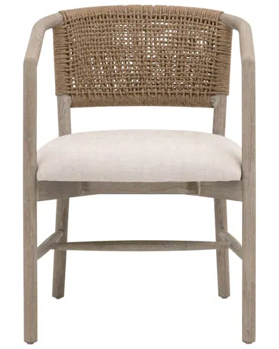 Essentials For Living Juxtaposition Accent Chair In Brown