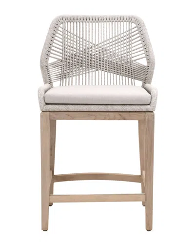 Essentials For Living Loom Counter Stool In Brown