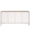 Essentials For Living Lorin Shagreen Media Sideboard