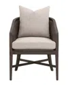 Essentials For Living Mcguire Arm Chair In Brown