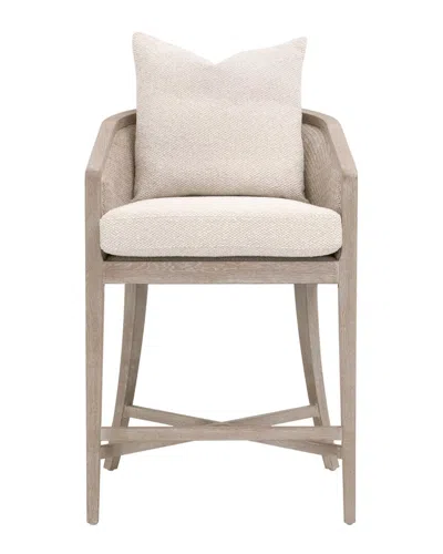 Essentials For Living Mcguire Counter Stool In Neutral
