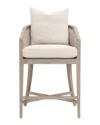 Essentials For Living Mcguire Counter Stool In Brown