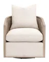 Essentials For Living Mcguire Swivel Club Chair