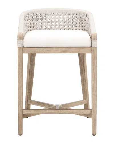 Essentials For Living Montecito Counter Stool In White