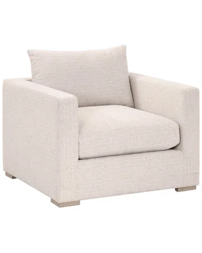 Essentials For Living Newport Outdoor Track Arm Sofa Chair In Brown