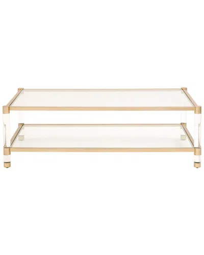 Essentials For Living Nouveau Coffee Table In Brown