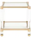 Essentials For Living Nouveau End Table In Brass