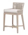 Essentials For Living Overlay Outdoor Counter Stool In Brown