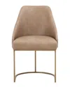 Essentials For Living Parissa Dining Chair In Brown