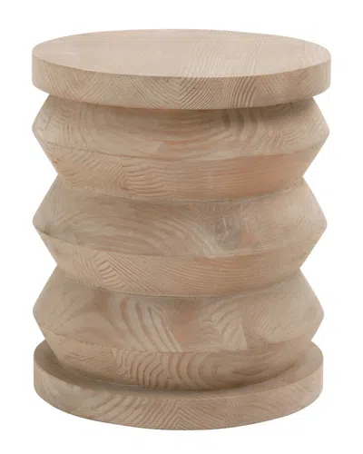 Essentials For Living Pier Accent Table In Brown