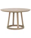 Essentials For Living Reeves 48 Round Dining Table In Neutral