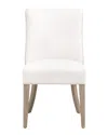 Essentials For Living Set Of 2 Duet Dining Chairs In White