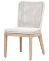 Essentials For Living Set Of 2 Mesh Dining Chair In White