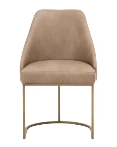 Essentials For Living Set Of 2 Parissa Dining Chairs In Brown
