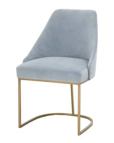 Essentials For Living Set Of 2 Parissa Dining Chairs In Blue