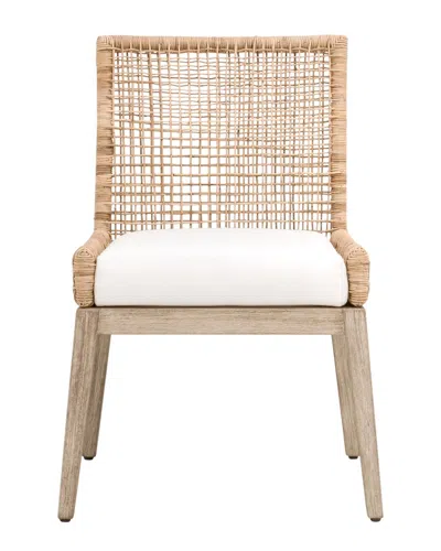 Essentials For Living Set Of 2 Seaside Dining Chairs In Brown