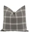Essentials For Living Set Of 2 The Basic 22in Essential Pillows In Gray