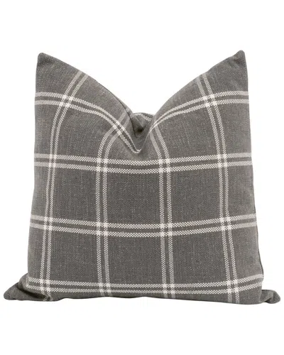 Essentials For Living Set Of 2 The Basic 22in Essential Pillows In Gray