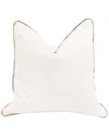 Essentials For Living Set Of 2 The Not So Basic 22in Essential Pillows In White