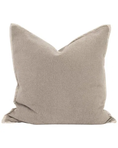 Essentials For Living Set Of 2 The Not So Basic 22in Essential Pillows In Brown