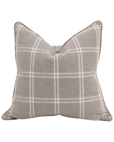 Essentials For Living Set Of 2 The Not So Basic 22in Essential Pillows In Brown
