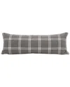 Essentials For Living Set Of 2 The Not So Basic 34in Essential Lumbar Pillows In Gray