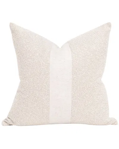 Essentials For Living Set Of 2 The Split Decision 22in Essential Pillows In Neutral