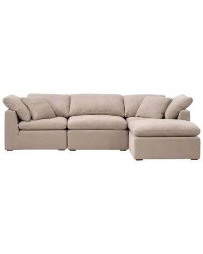 Essentials For Living Sky Modular Armless Chair In Neutral